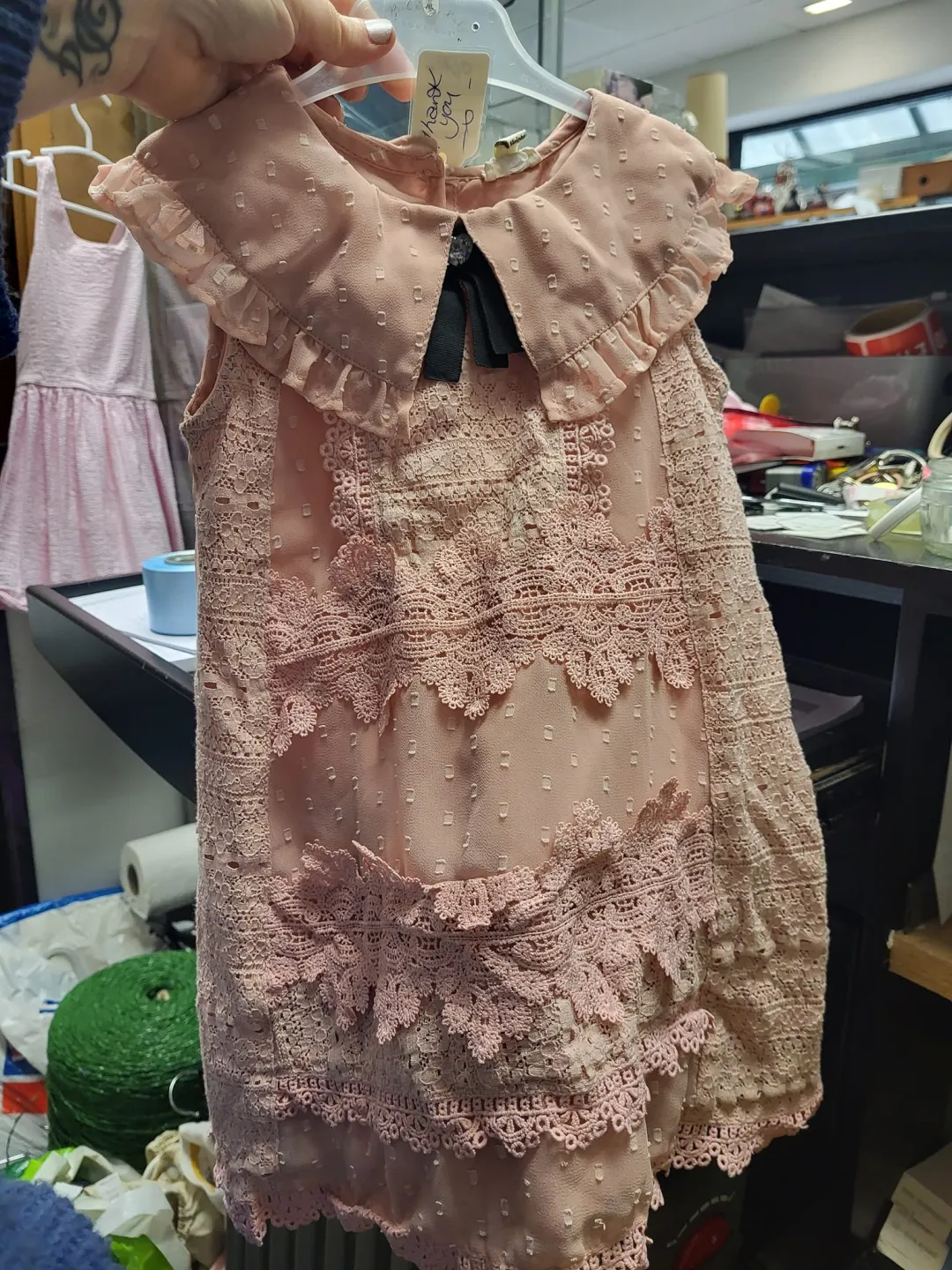 Photo from Jayne's Baby Bank (main page), 27 Mar 2024: River Island dress £6 please 12 - 18 months Blackwood shop