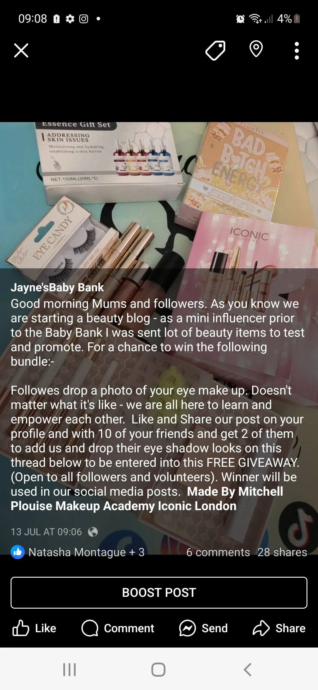 Photo from Jayne's Baby Bank (main page), 20 Jul 2025: Winner of our beauty giveaway Is Sky Louise Thank you everyone for interacting with the posts and supporting us. Let us know where you can c