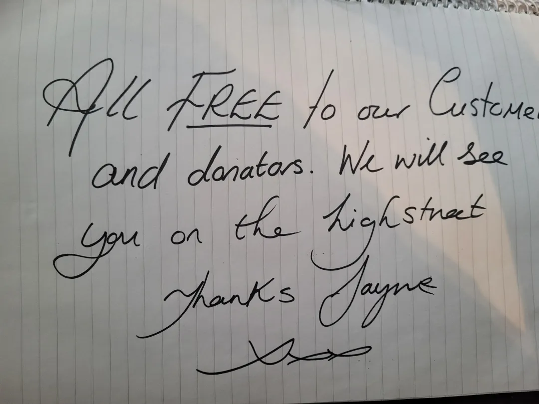 Photo from Jayne's Baby Bank (main page), 9 Jul 2025: All free to our customers and donators today at Blackwood shop. We have been delayed moving on to the highstreet but we will see you there s