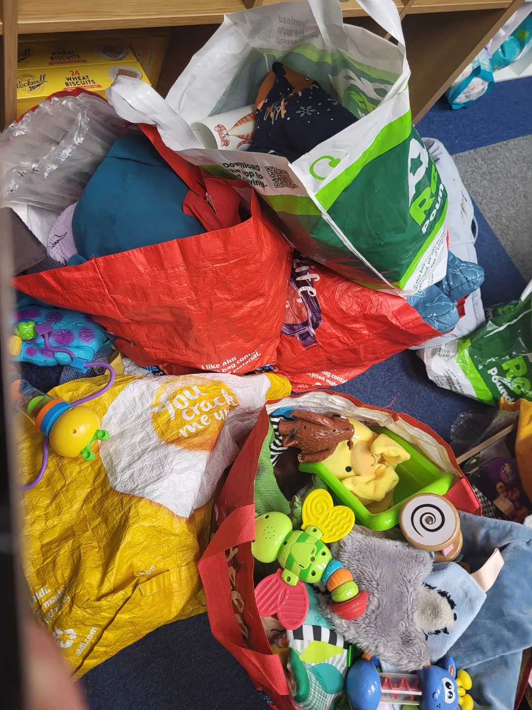 Photo from Jayne's Baby Bank (main page), 20 Jan 2024: Just a few if the donations donated today - thank you ❤️♻️🌎🍼