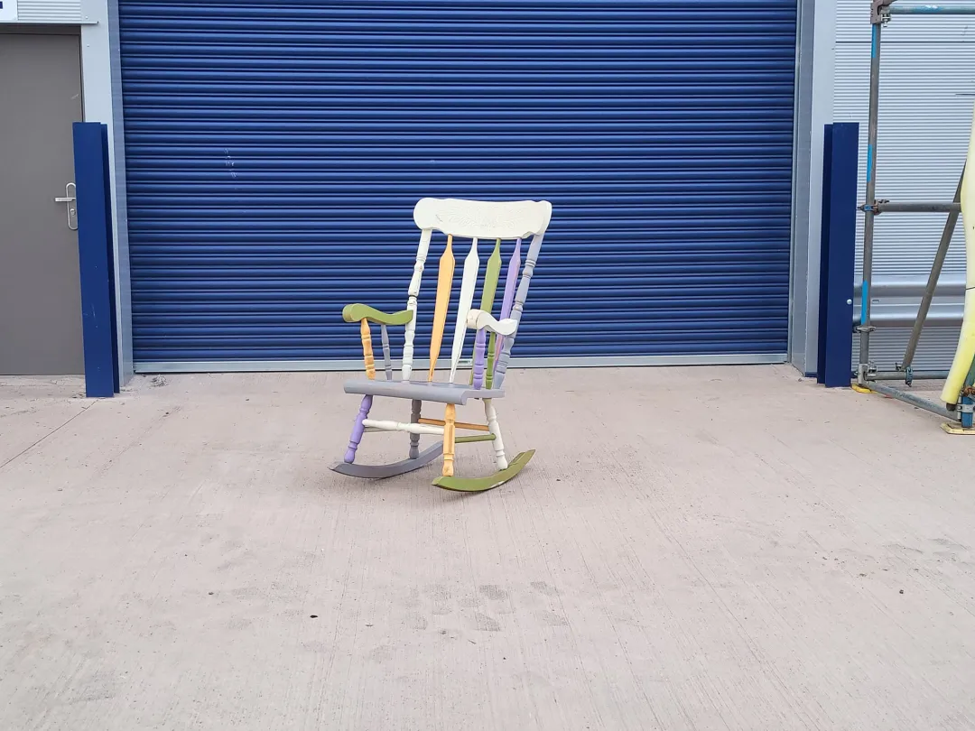 Photo from Jayne's Baby Bank (main page), 4 Jun 2024: Rocking chair gifted for fundraising £50 please
