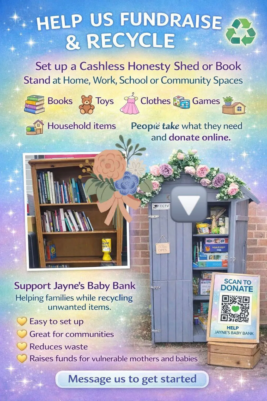 Photo from Jayne's Baby Bank (main page), 16 Mar 2026: Poundshop/room1 Pontypool no access atm sorry guys. Dan may have some £10 black bags of adult clothes tomorrow or 3 for £20 Dvds and records