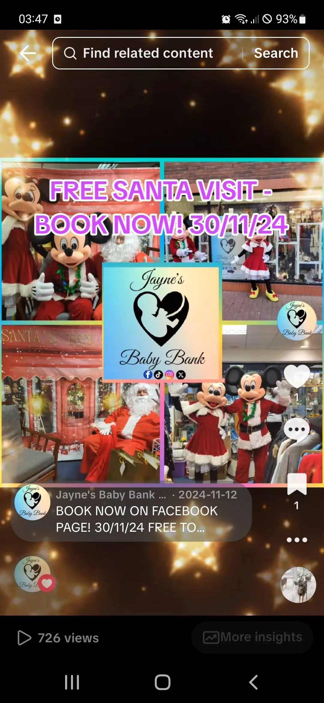 Photo from Jayne's Baby Bank (main page), 5 Dec 2025
