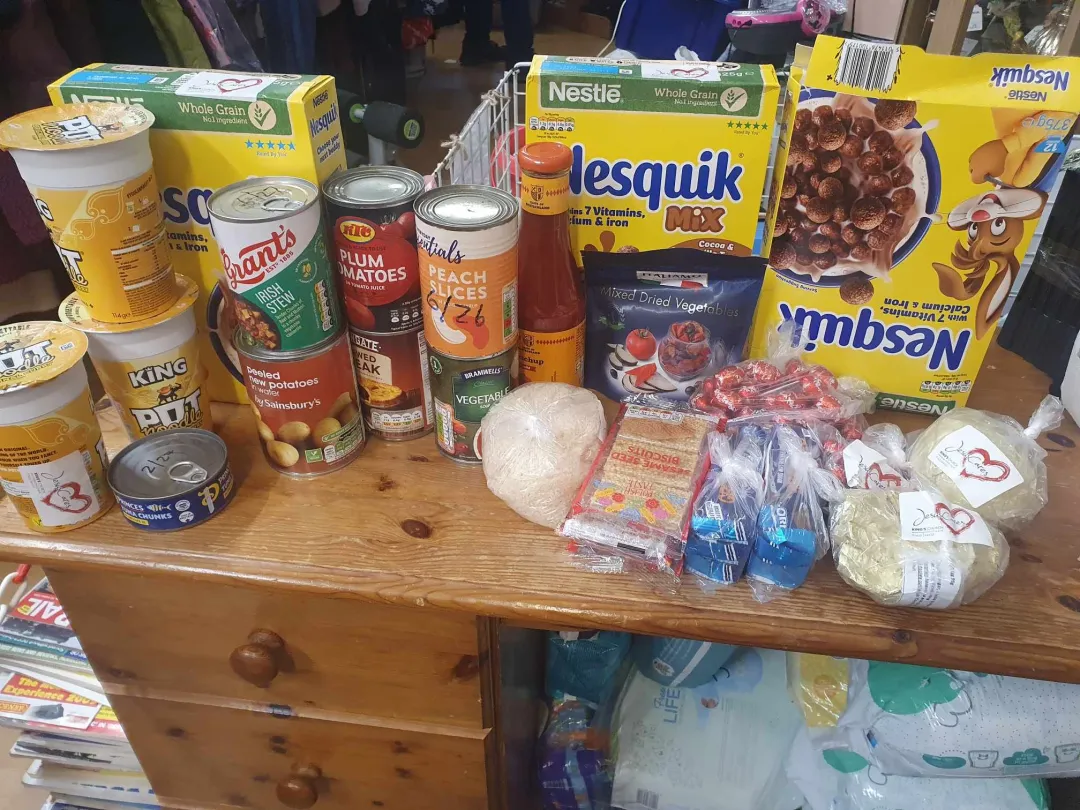 Photo from Jayne's Baby Bank (main page), 4 Nov 2024: Food bank donation ❤️♻️