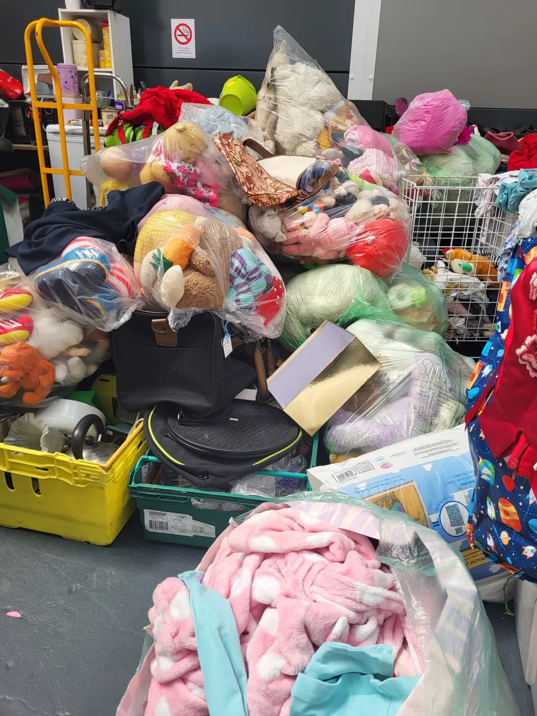 Photo from Jayne's Baby Bank (main page), 20 May 2024: Any one able to help out with washing the teddies please we still have lots to do - thanks everyone