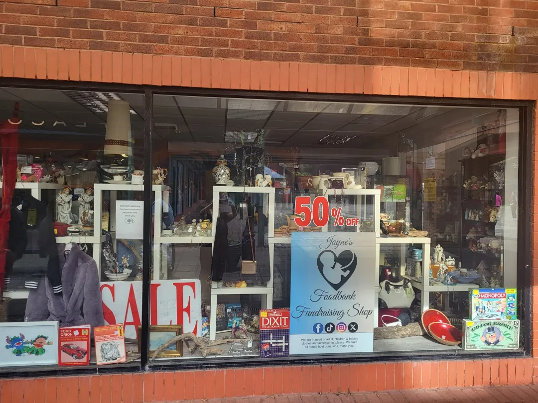 Photo from Jayne's Baby Bank (main page), 4 Aug 2024: Staff update. We have 2 managers for Risca - we need 1 more I need two donation centre shop manager that can operate roller shutter and get 