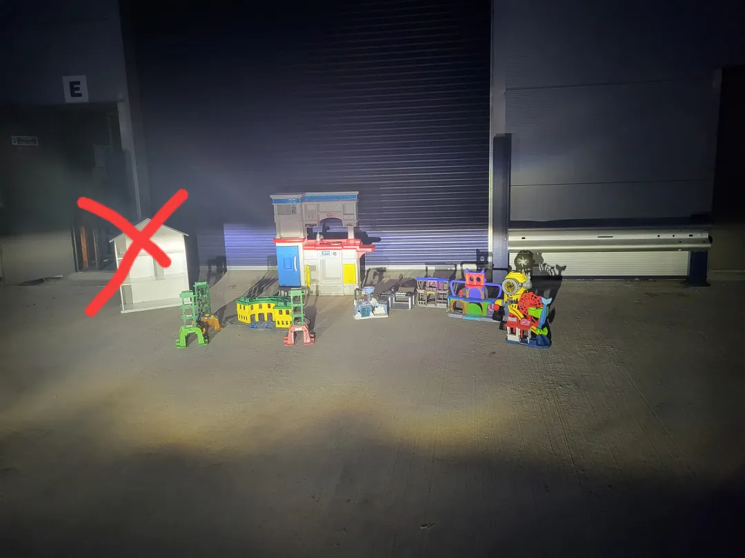 Photo from Jayne's Baby Bank (main page), 3 Jun 2024: Items donated tonight for fundraising Play sets £5 each please Thomas playset parts £10 please (no tracking sorry) Kitchen £30 please Table 