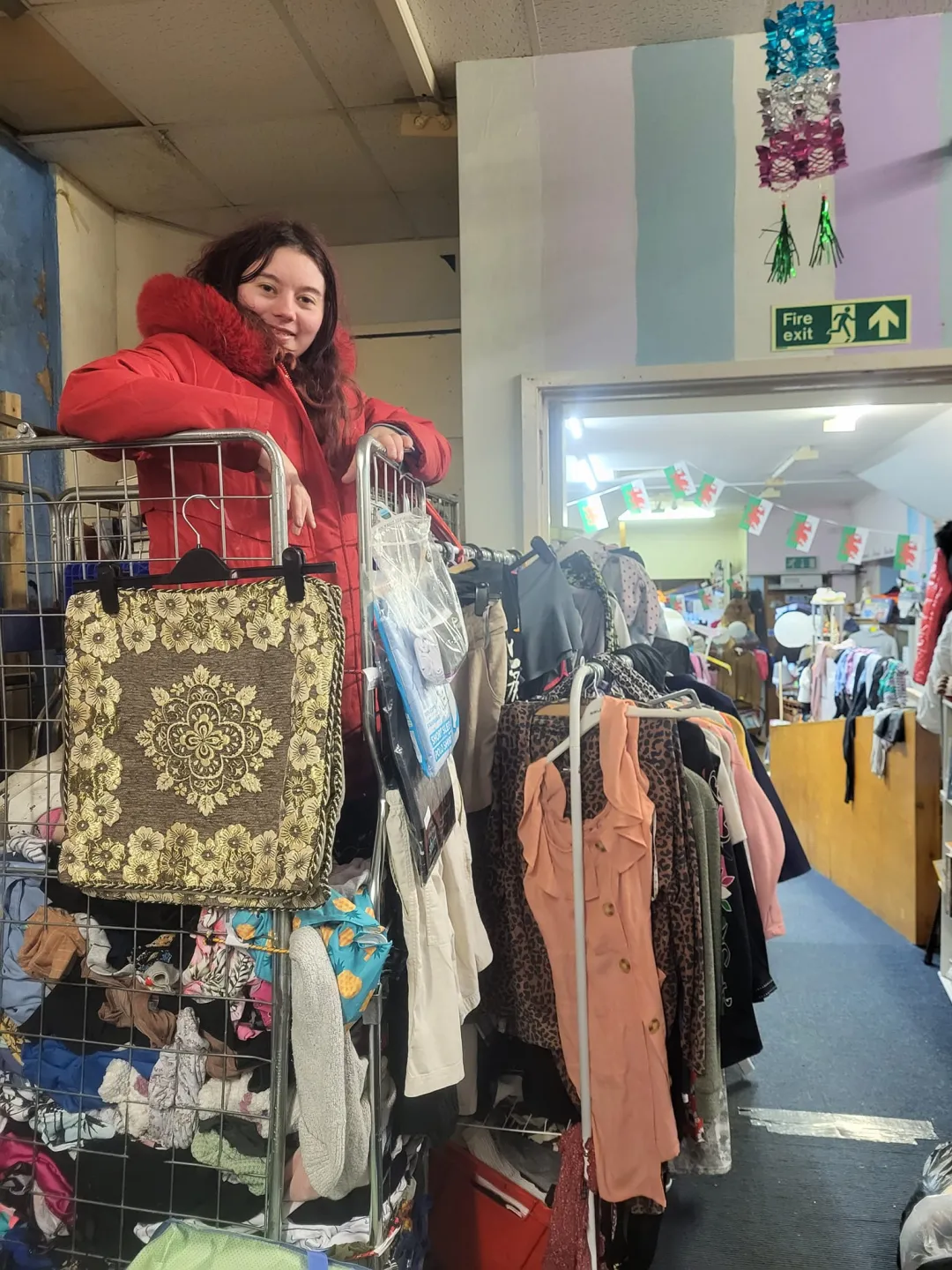 Photo from Jayne's Baby Bank (main page), 15 Dec 2024: The lengths me and the staff go to to rescue stock and squish it in to the shops! 🤩🤣😍🌎🍼♻️