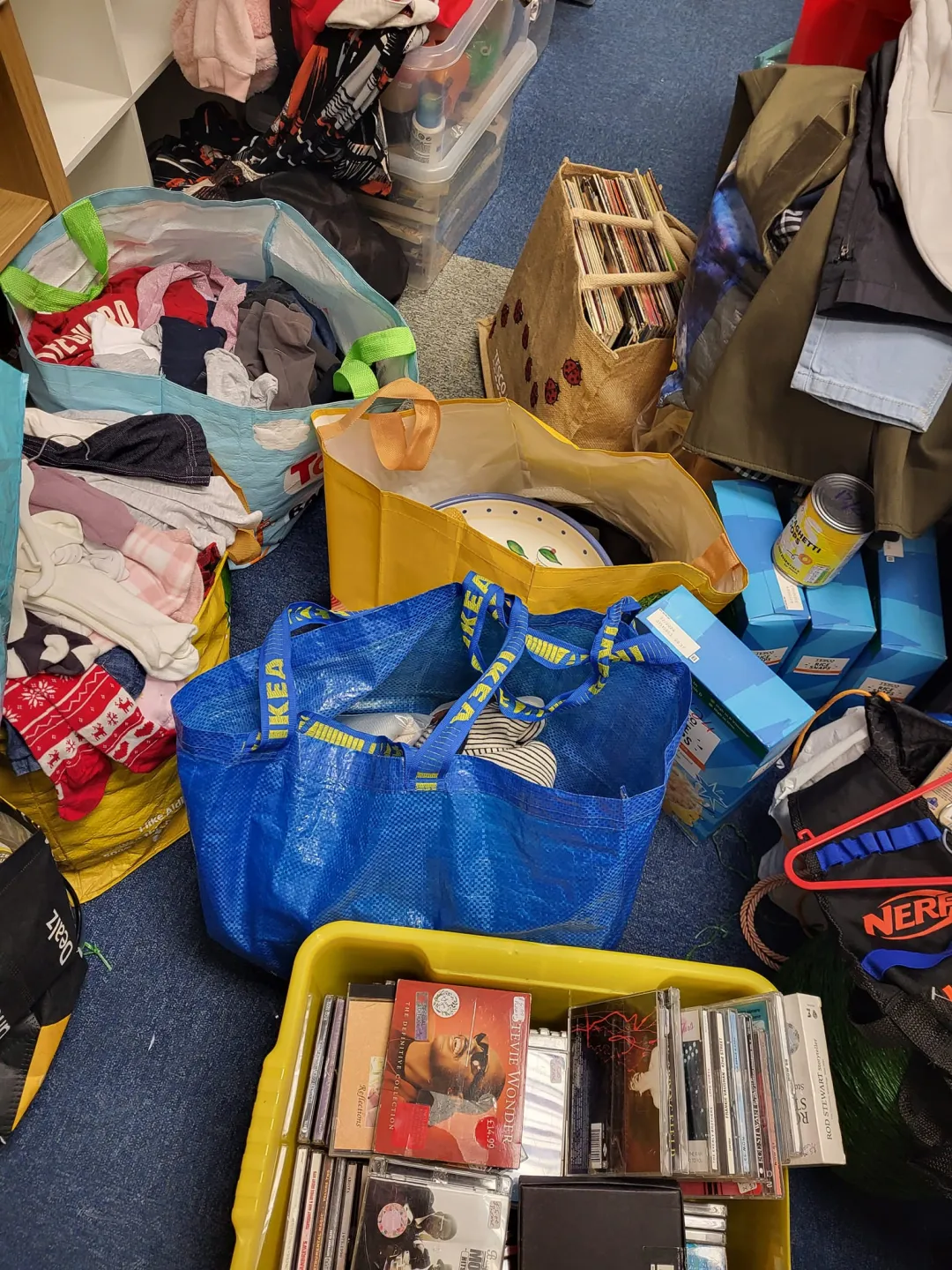 Photo from Jayne's Baby Bank (main page), 3 Apr 2024: Some of the donation today thank you
