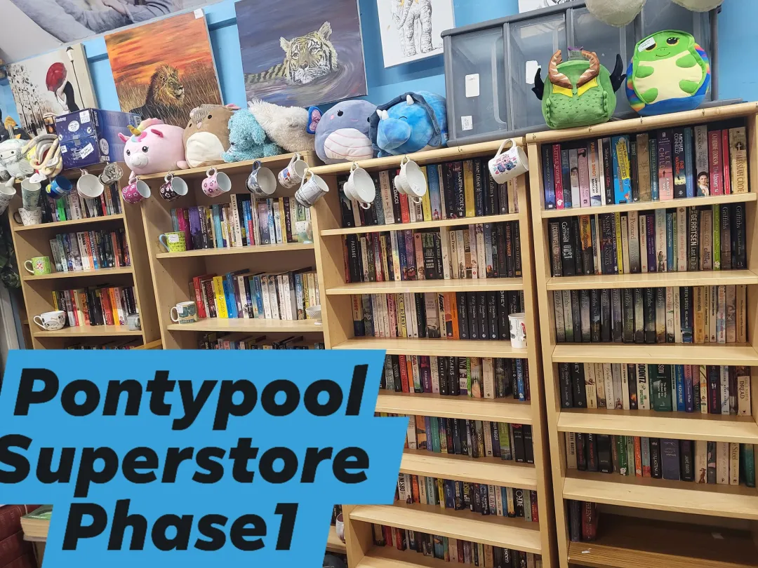 Photo from Jayne's Baby Bank (main page), 9 Apr 2025: Vintage books available from £3.50 in Pontypool and Blackwood Superstores our book manager Dawn ensures they are alphabetical and tidy weekl