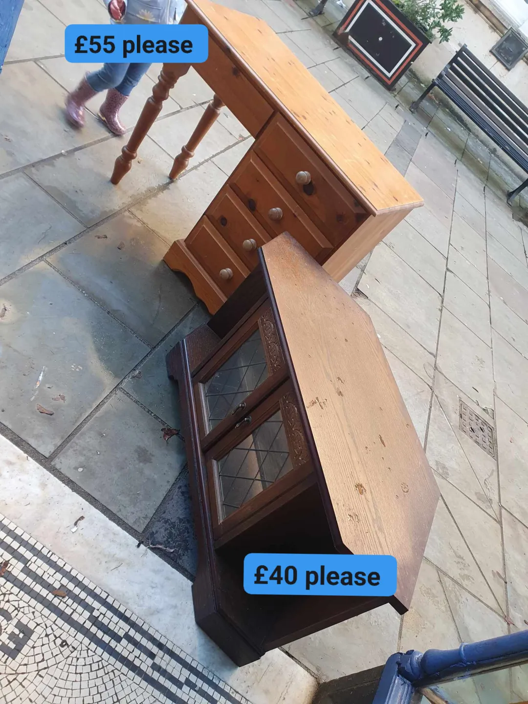 Photo from Jayne's Baby Bank (main page), 20 Nov 2024: Donations today. We accept furniture as long as not damaged. No sofas (at all) or mattresses that are stained please. Prices on photos are f