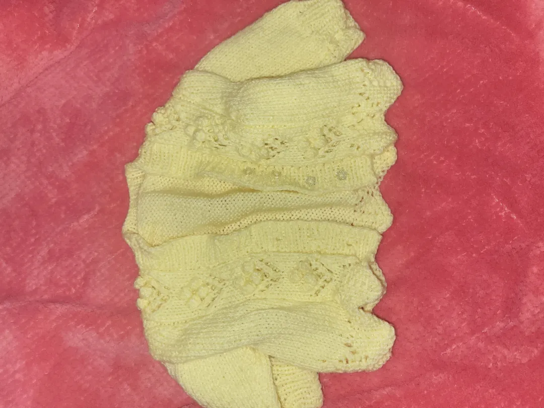Photo from Jayne's Baby Bank (main page), 16 Dec 2025: Hand knitted by the ladies in the nursing homes for fundraising no sizes 0- 6 months approximately £5 each Yes we can post for recorded post
