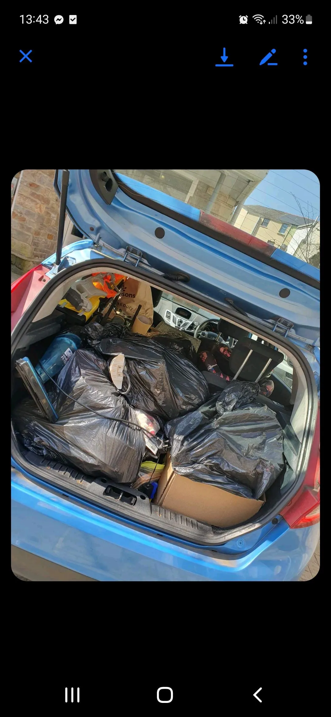 Photo from Jayne's Baby Bank (main page), 9 Apr 2025: One of our managers has picked up donations from another UK major Charity - thank you ♻️❤️🍼🌏