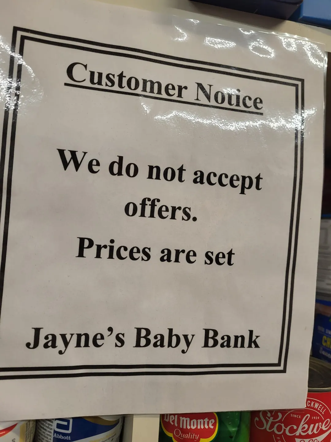 Photo from Jayne's Baby Bank (main page), 10 Nov 2024: Volunteers & Customers We do not accept offers or discounts or bulk deals. We are NOT A CHARITY SHOP OR A CAR BOOT SALE. WE ARE A NOT FOR PR