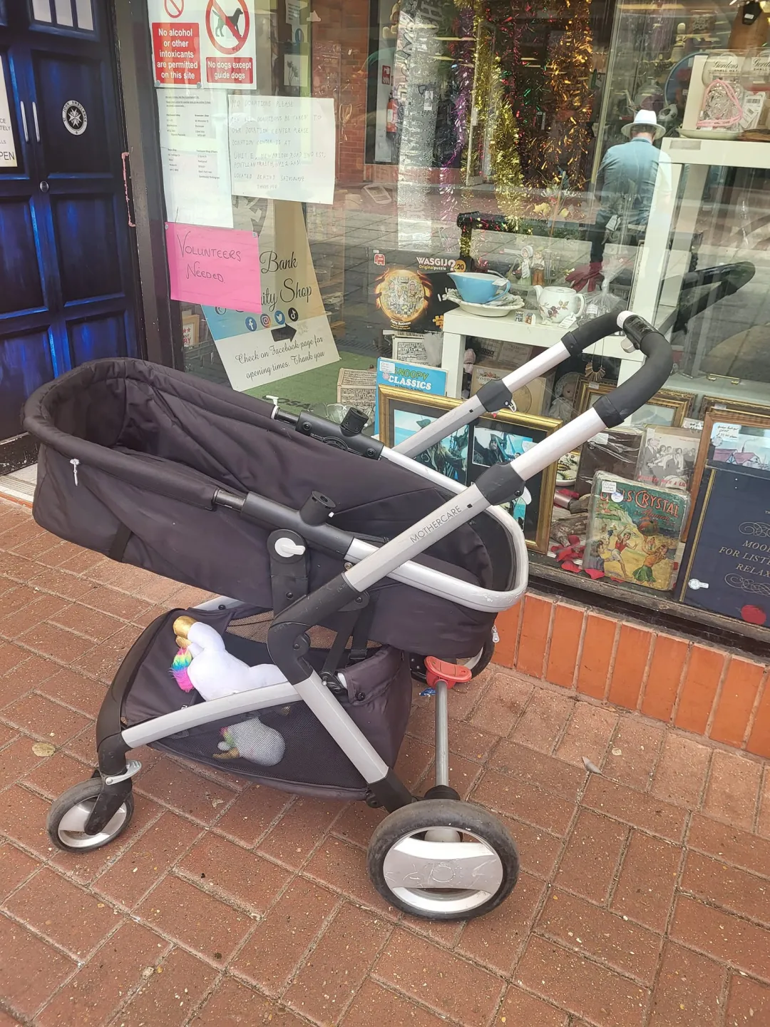Photo from Jayne's Baby Bank (main page), 18 May 2024: £20 mother care pram as seen £10 in 50% off sale