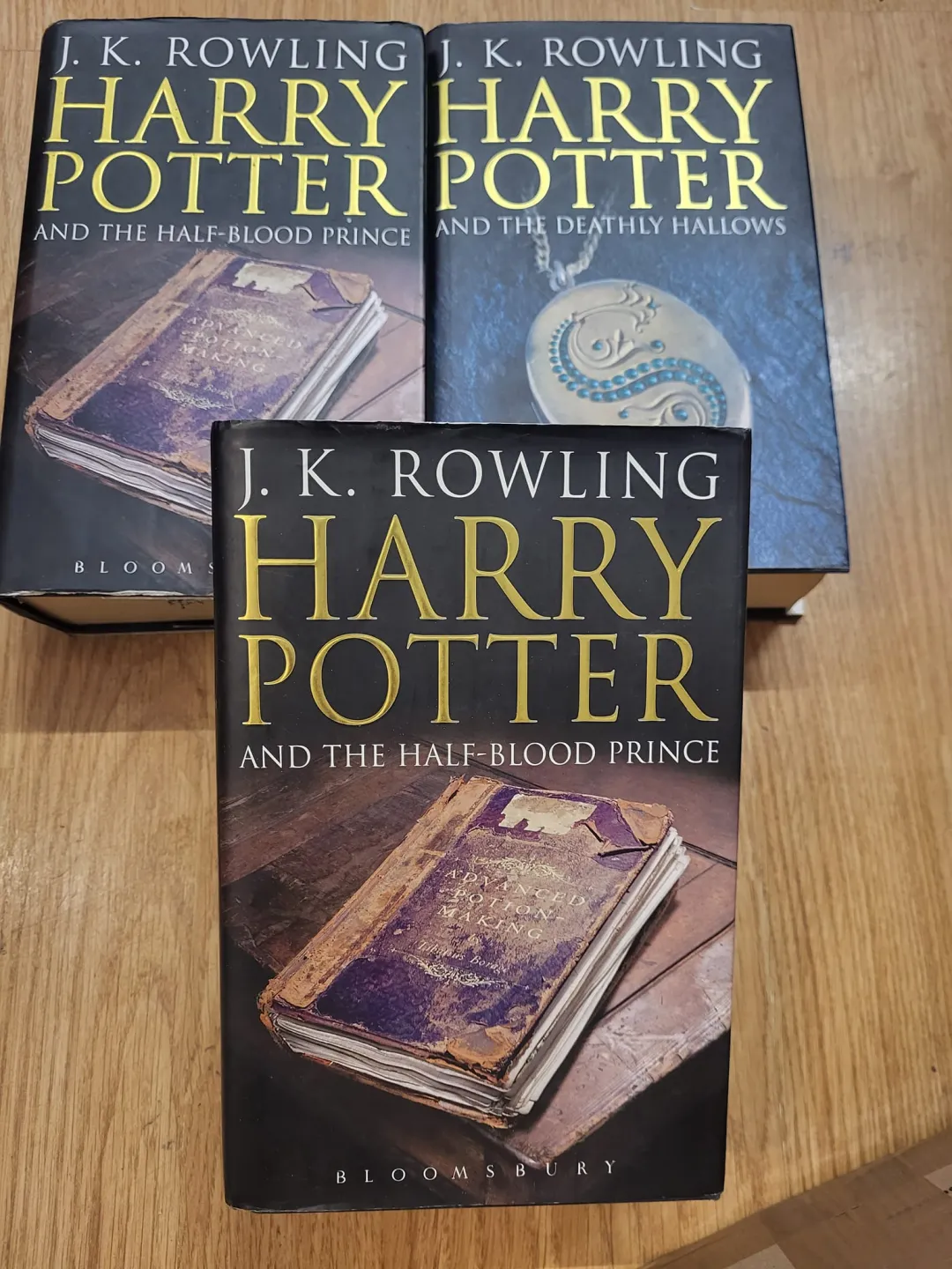 Photo from Jayne's Baby Bank (main page), 5 Oct 2024: 3 first edition Harry potters £100 each please or 3 for £120 or our customers and donators. Card and contactless payments only. Currently at