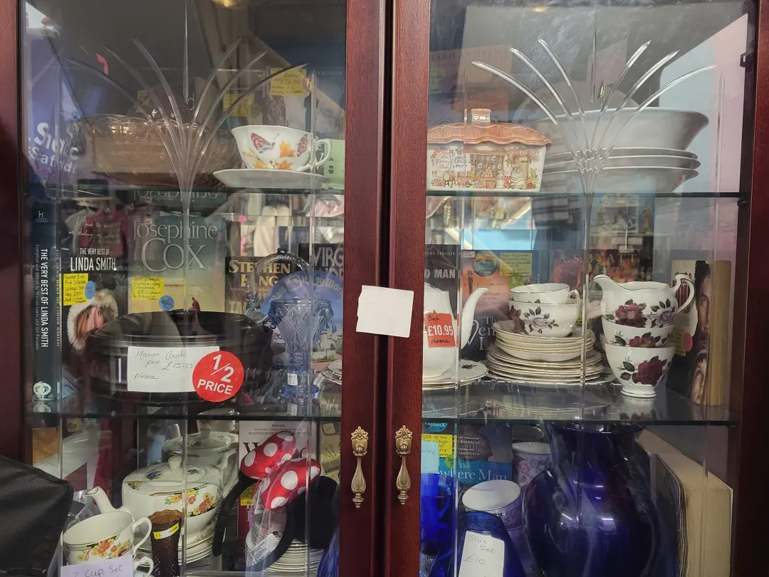 Photo from Jayne's Baby Bank (main page), 26 Aug 2024: We officially have a 3 floor charity/foodbank Fundraising Shop! 4 floors if you count the tunnels in the basement!