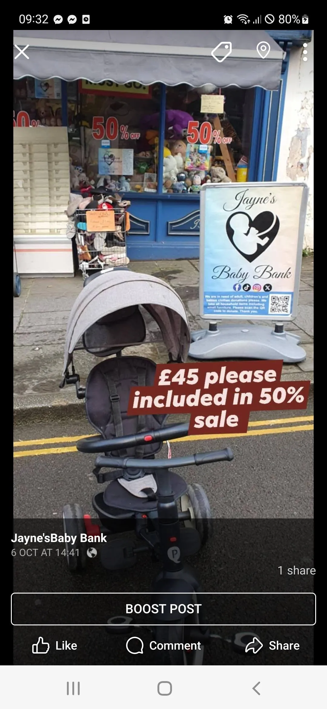 Photo from Jayne's Baby Bank (main page), 16 Oct 2025