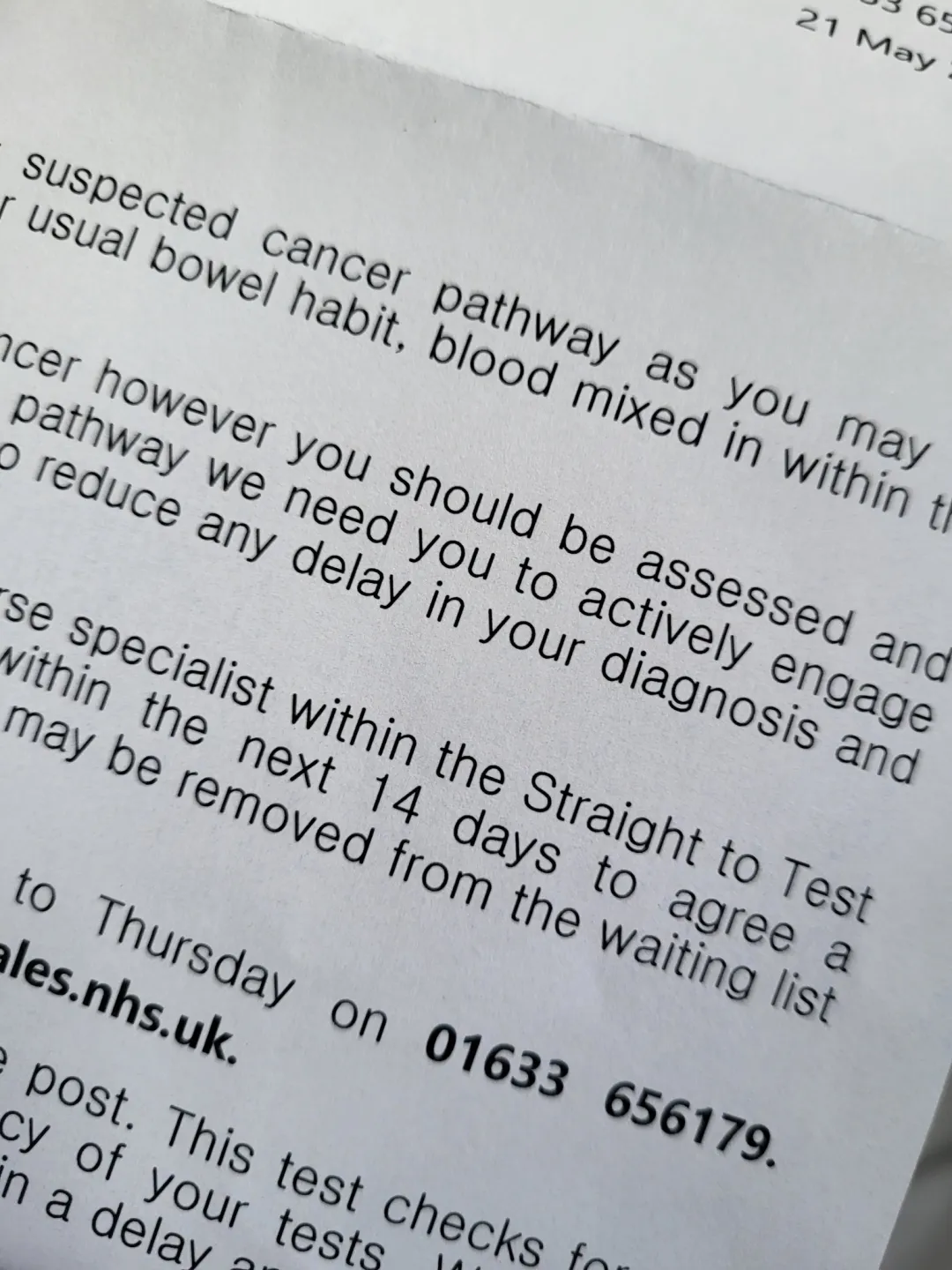 Photo from Jayne's Baby Bank (main page), 28 May 2025: Not the best letter to come home too - but we move on as we have people to help and recycling to do .