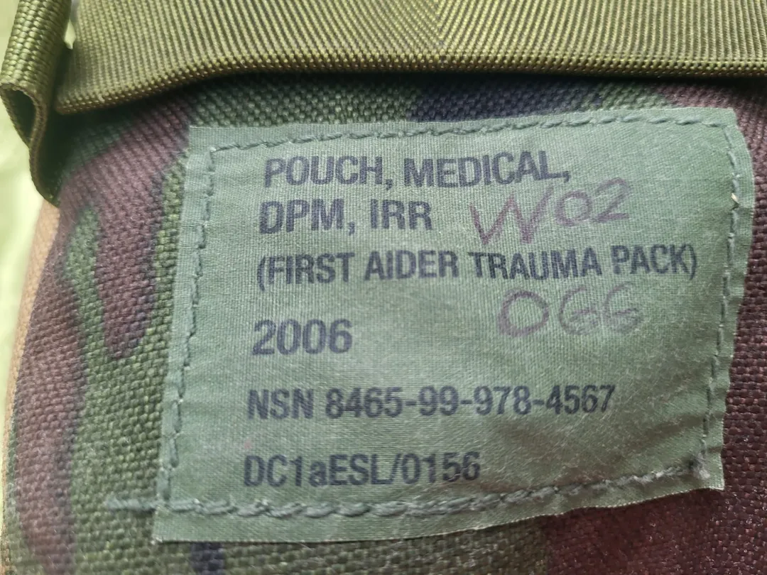 Photo from Jayne's Baby Bank (main page), 31 May 2024: Army issue med pack £10 please Excluded from discount