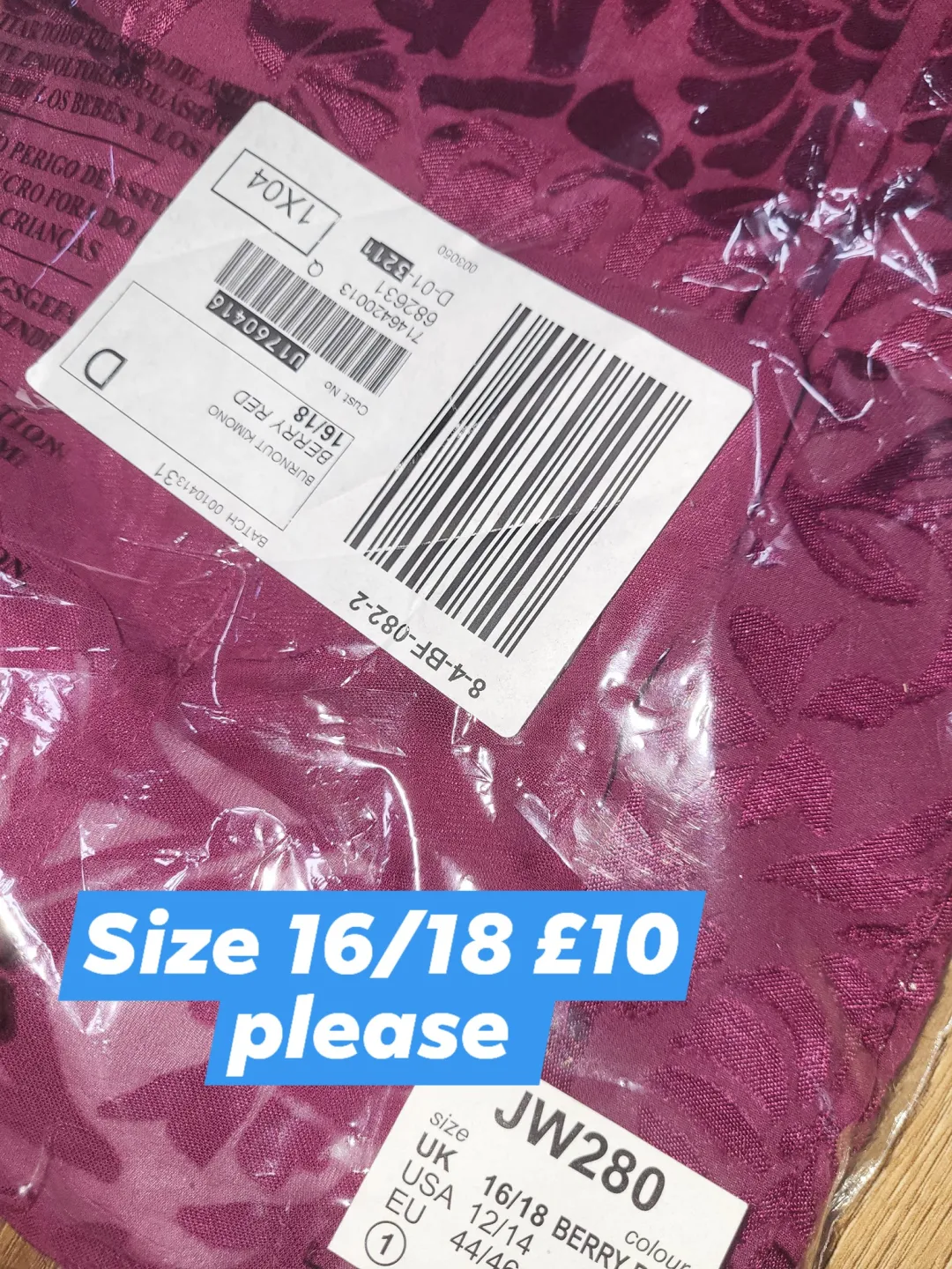 Photo from Jayne's Baby Bank (main page), 20 Jul 2025: Selling some of my clothes which are too big for me to raise money for the Baby Bank. Please pay into the Baby Bank account directly online 