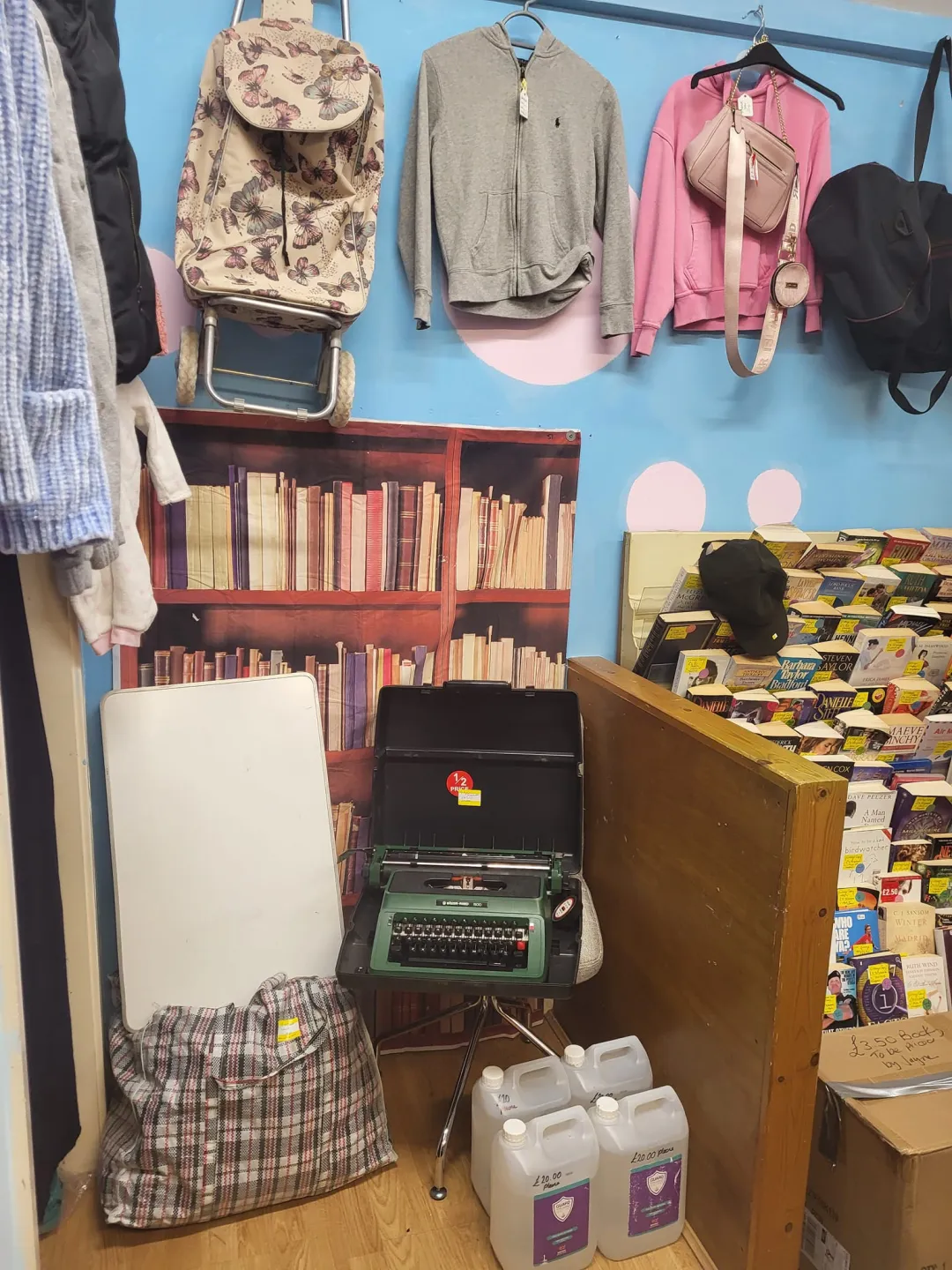 Photo from Jayne's Baby Bank (main page), 26 Aug 2024: We officially have a 3 floor charity/foodbank Fundraising Shop! 4 floors if you count the tunnels in the basement!