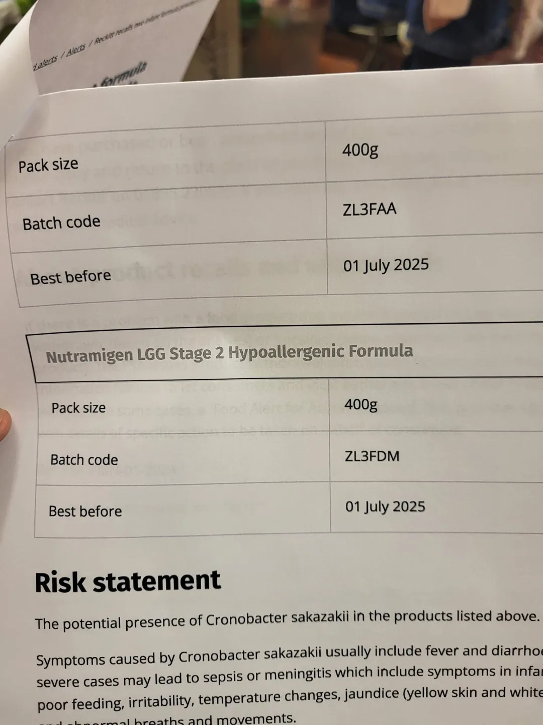 Photo from Jayne's Baby Bank (main page), 22 Feb 2024: Trading standards have paid the shops a visit . YES WE CAN GIVE OUT THESE TYPES OF FORMULA! But they do have some on product recall I will l