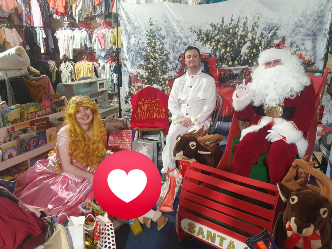 Photo from Jayne's Baby Bank (main page), 30 Nov 2024: SANTA HAS ARRIVED AT Blackwood SHOP