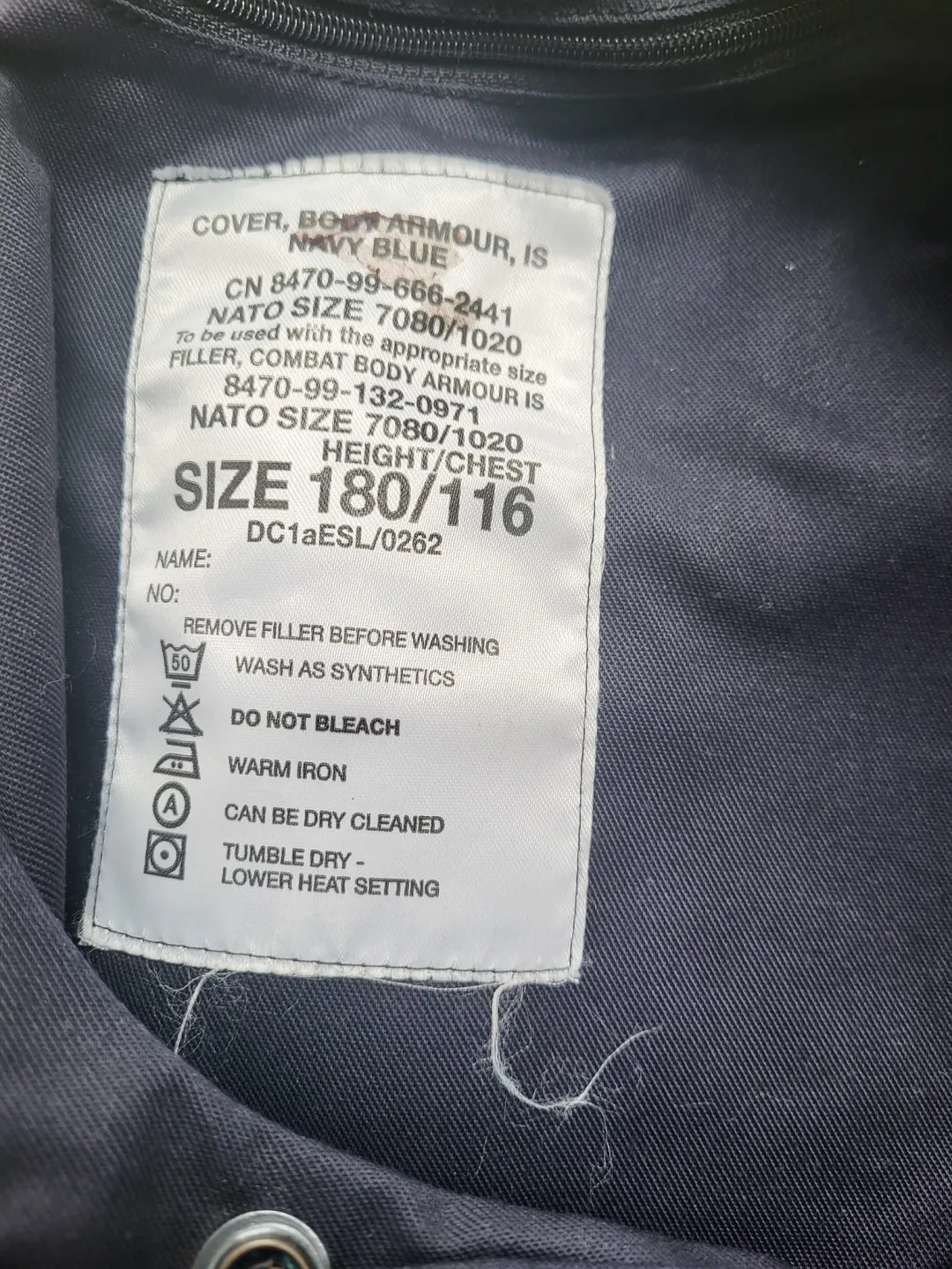 Photo from Jayne's Baby Bank (main page), 31 May 2024: Fragment vest no plates £10 please Excluded from discounts