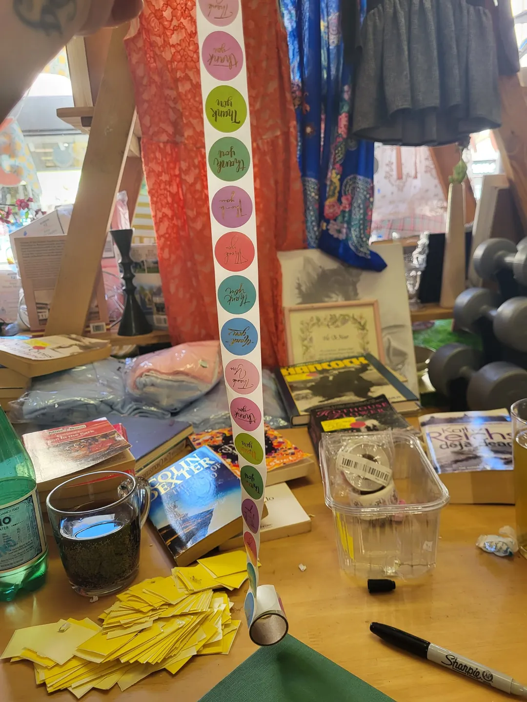 Photo from Jayne's Baby Bank (main page), 11 Jul 2024: Nearly processed 500 books !