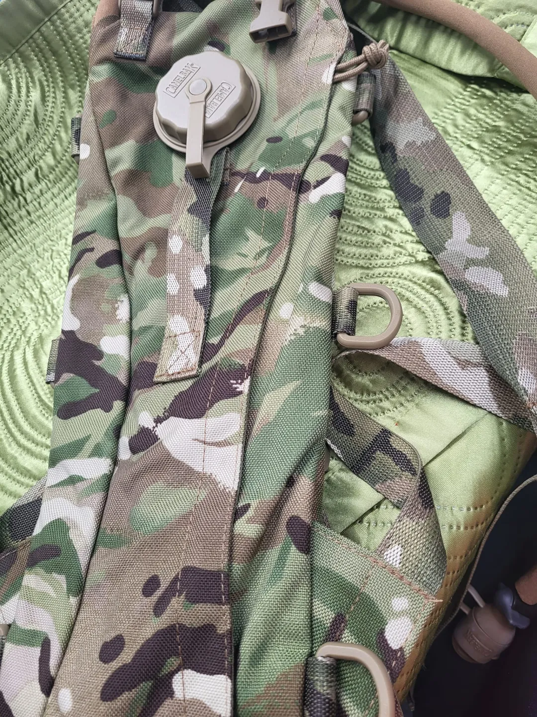 Photo from Jayne's Baby Bank (main page), 31 May 2024: Military style camel back £25 please Excluded from discount