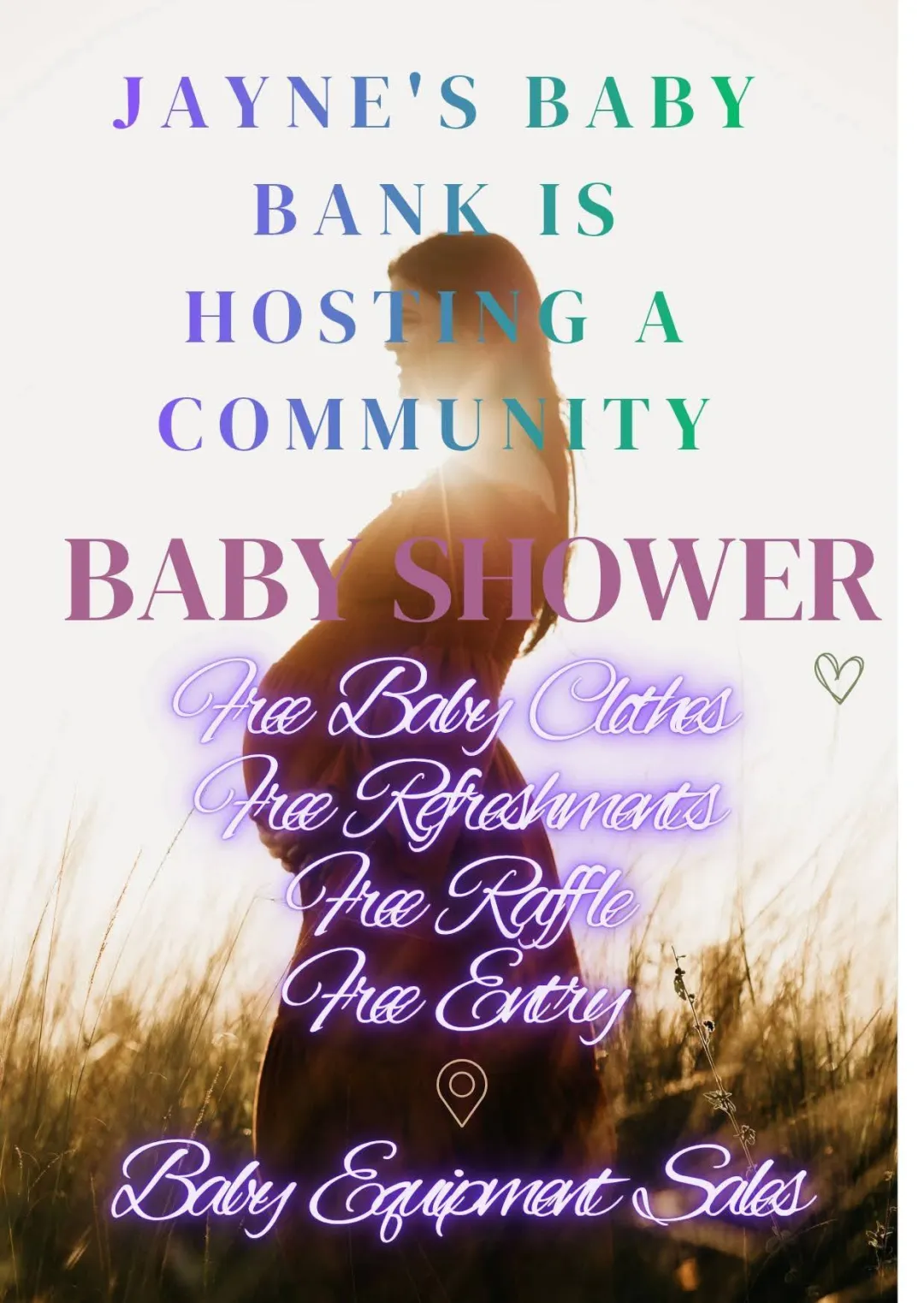 Photo from Jayne's Baby Bank (main page), 2 Feb 2026: Bags of baby clothes ready for our Baby Shower!