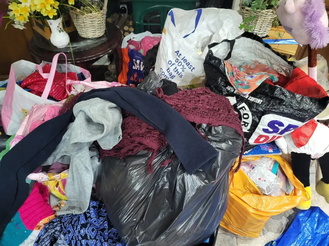 Photo from Jayne's Baby Bank (main page), 19 Mar 2025: My Mother & Father have been working all day on fixing, washing preparing donations to fundraise to help Mothers. Just for context my parent