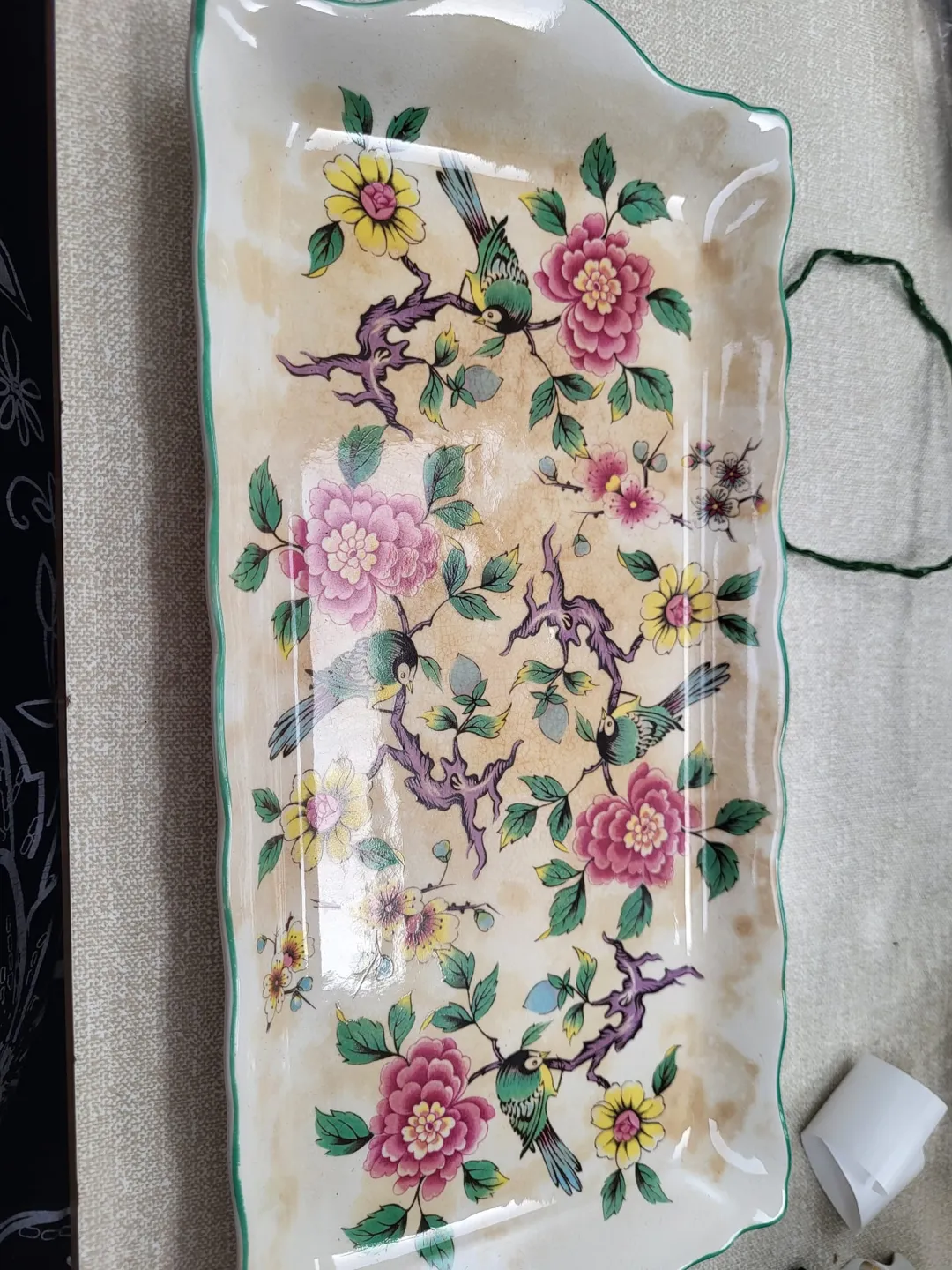 Photo from Jayne's Baby Bank (main page), 9 May 2024: Old foley tray £12 please Dc