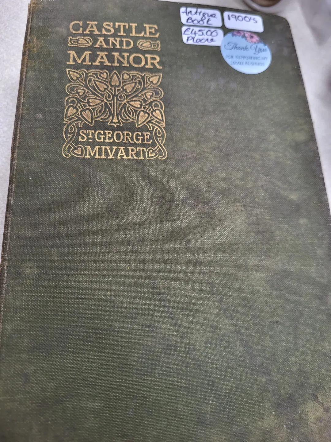 Photo from Jayne's Baby Bank (main page), 9 Jun 2024: Antique castle ans Manor book 1900s £45 please