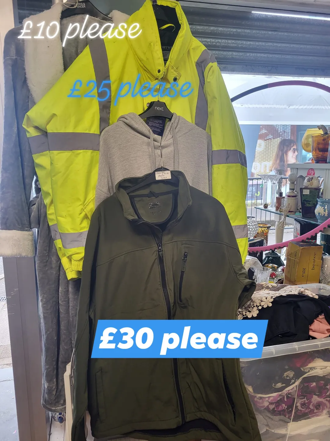 Photo from Jayne's Baby Bank (main page), 7 Aug 2025: 3xl webtek jacket 🔥 SOLD - BARGAIN🔥 Grey hoody sold Brilliant condition Caerphilly shop