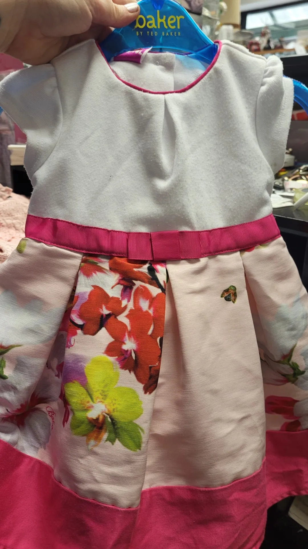 Photo from Jayne's Baby Bank (main page), 27 Mar 2024: Ted Baker dress £8 9- 12 months Blackwood shop
