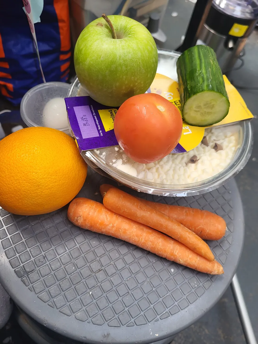 Photo from Jayne's Baby Bank (main page), 30 Jul 2024: Working on my balanced diet today 🙈