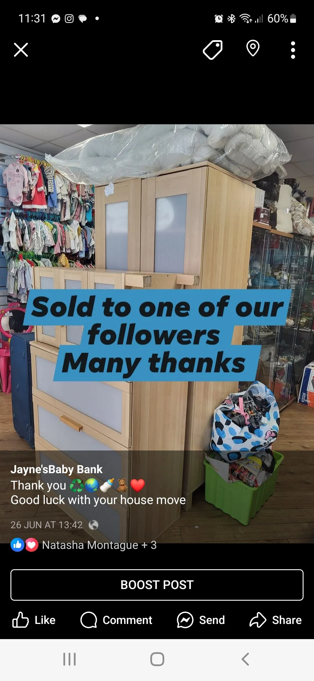 Photo from Jayne's Baby Bank (main page), 8 Jul 2025: Don't forget to collect guys as we are struggling for space 🙏🙏🙏