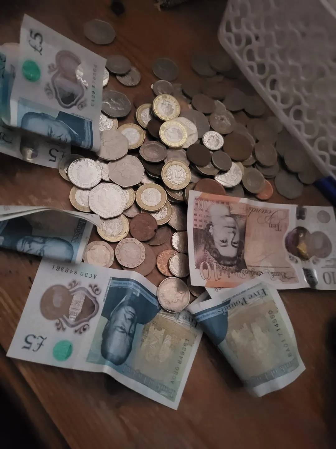 Photo from Jayne's Baby Bank (main page), 24 Sep 2024: £95.86 in the food bank donation box Pontypool- thank you everyone .