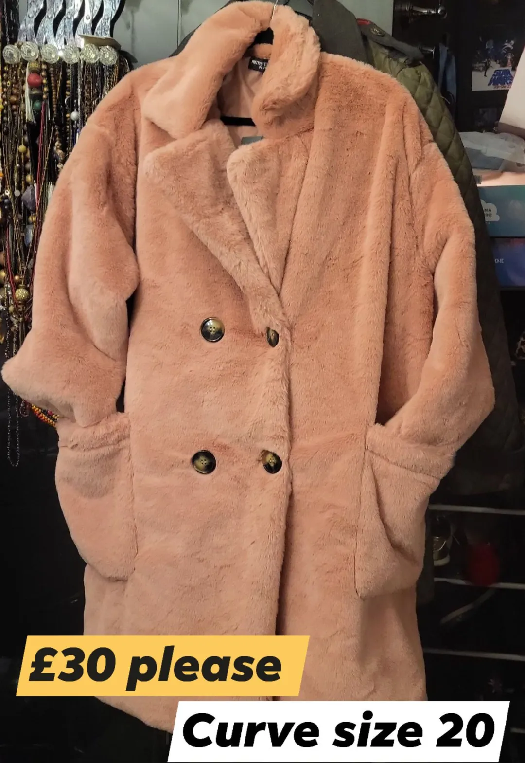 Photo from Jayne's Baby Bank (main page), 15 Dec 2025: Pretty little thing - pink -new with tags £30 please curve size 20 Can post for recorded delivery, can be collected any shop after pre payme