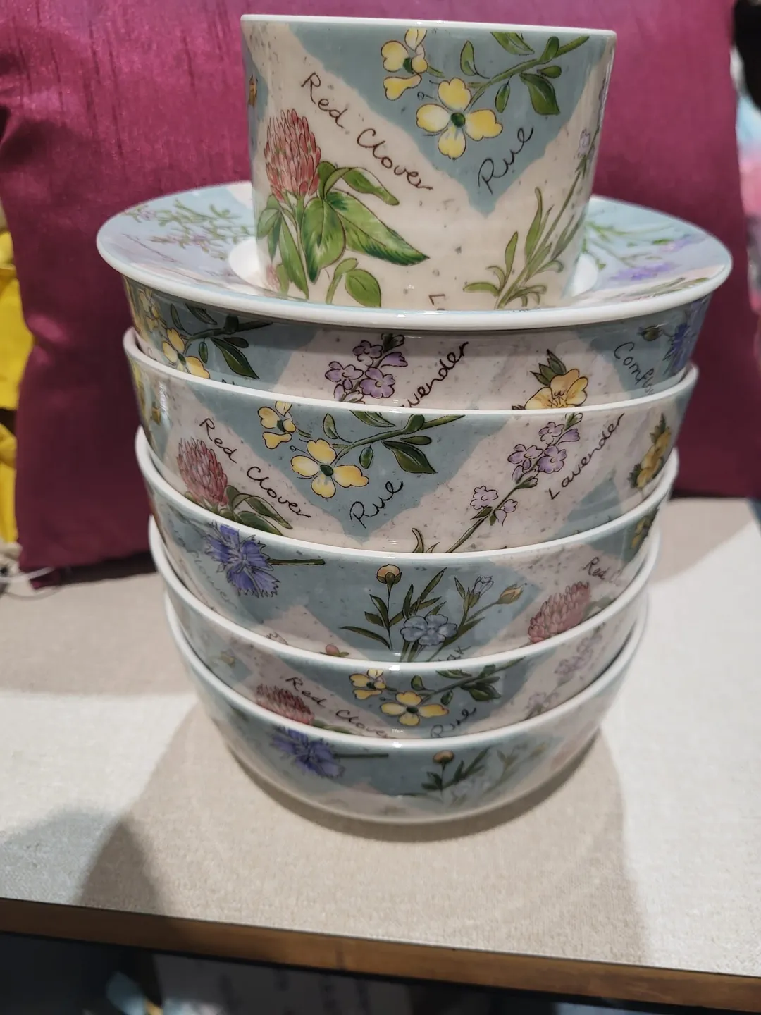 Photo from Jayne's Baby Bank (main page), 24 May 2024: Dolton bowls and 1 cup £12 please Dc