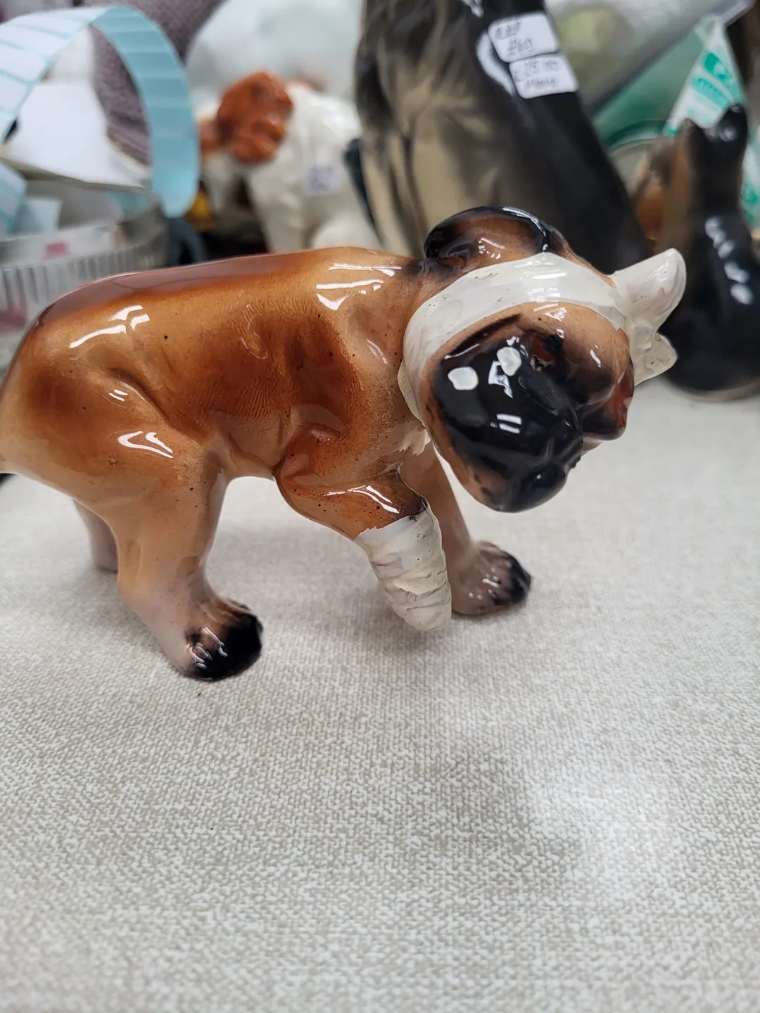 Photo from Jayne's Baby Bank (main page), 8 May 2024: Oh dear ! What happened ?! Vintage collectable £20 please Dc