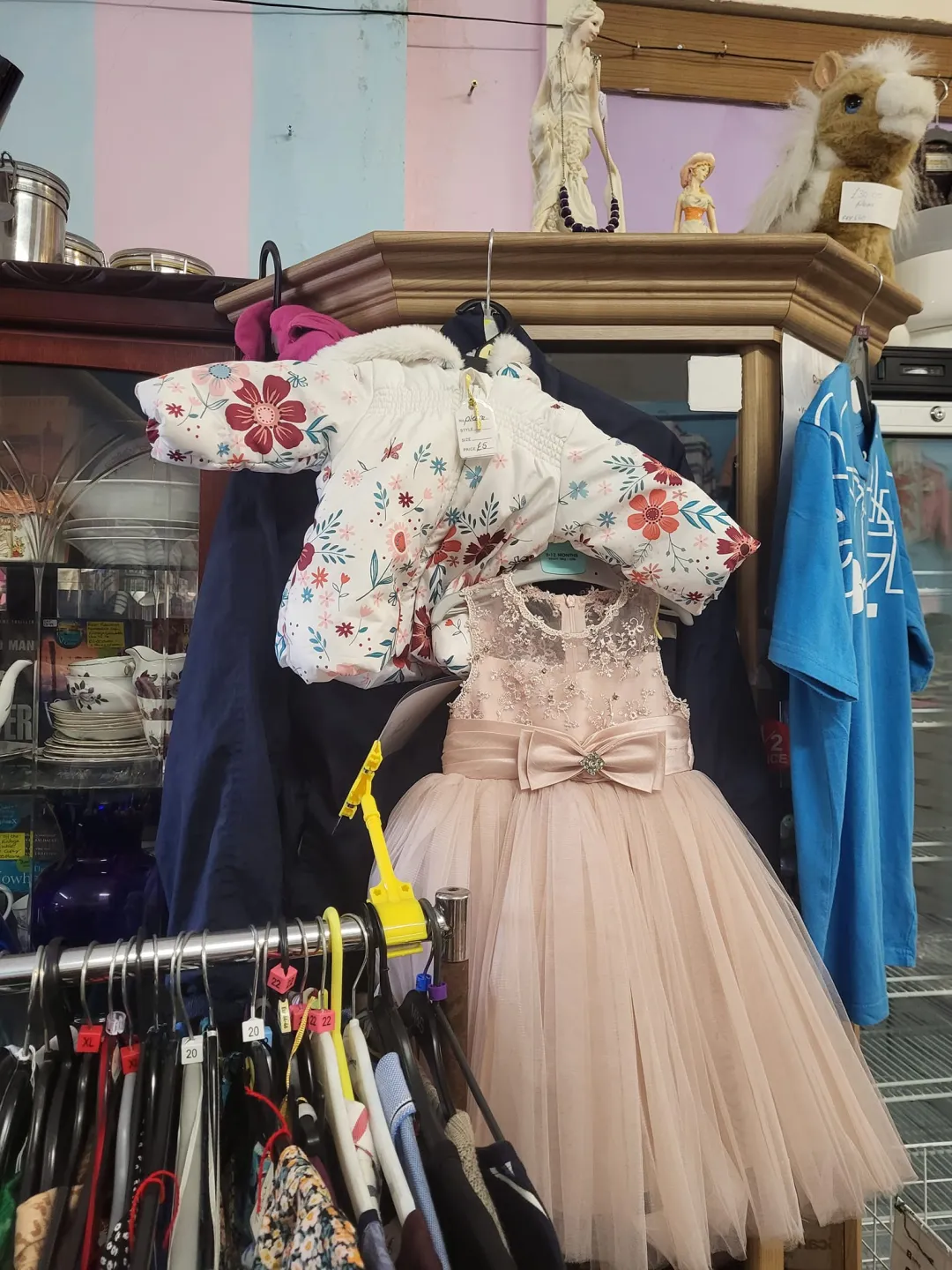 Photo from Jayne's Baby Bank (main page), 26 Aug 2024: We officially have a 3 floor charity/foodbank Fundraising Shop! 4 floors if you count the tunnels in the basement!