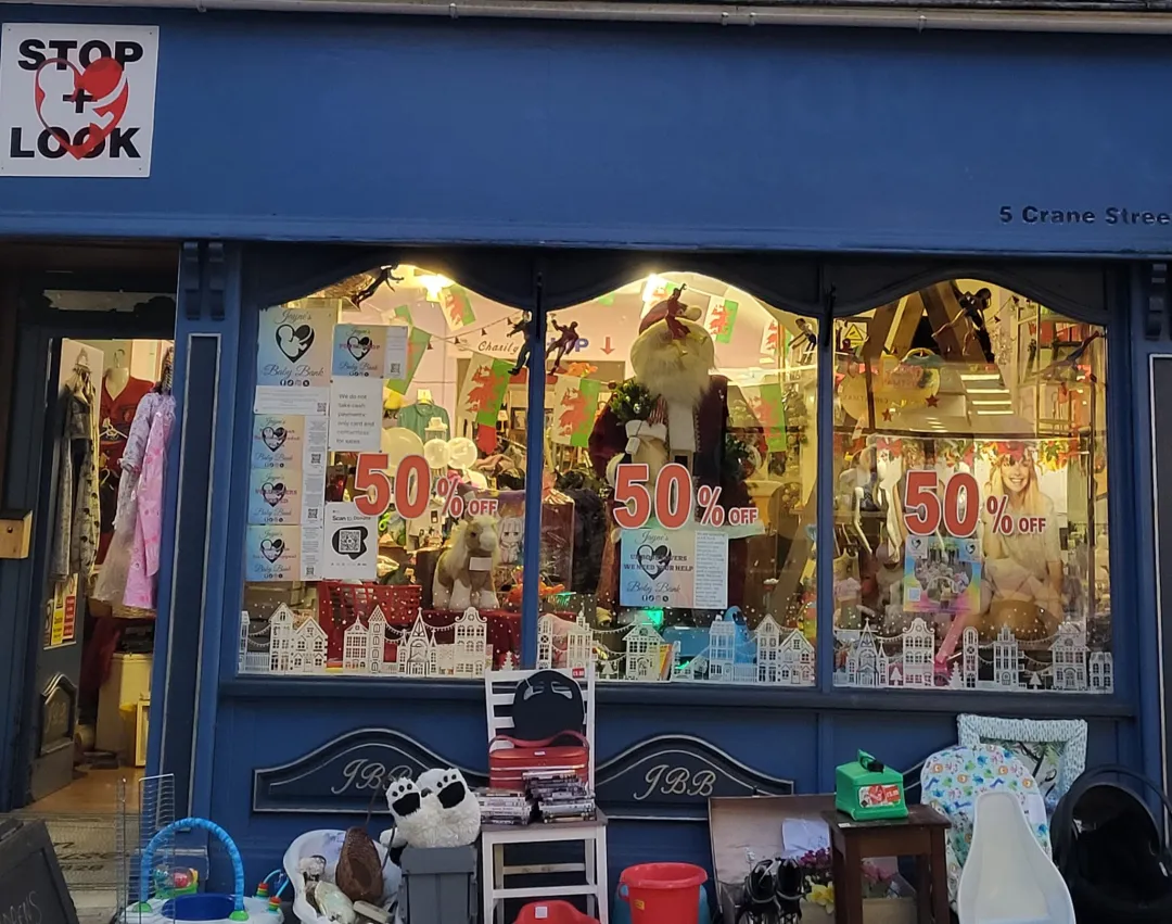 Photo from Jayne's Baby Bank (main page), 11 Nov 2024: Late night shopping phase 1 & 2