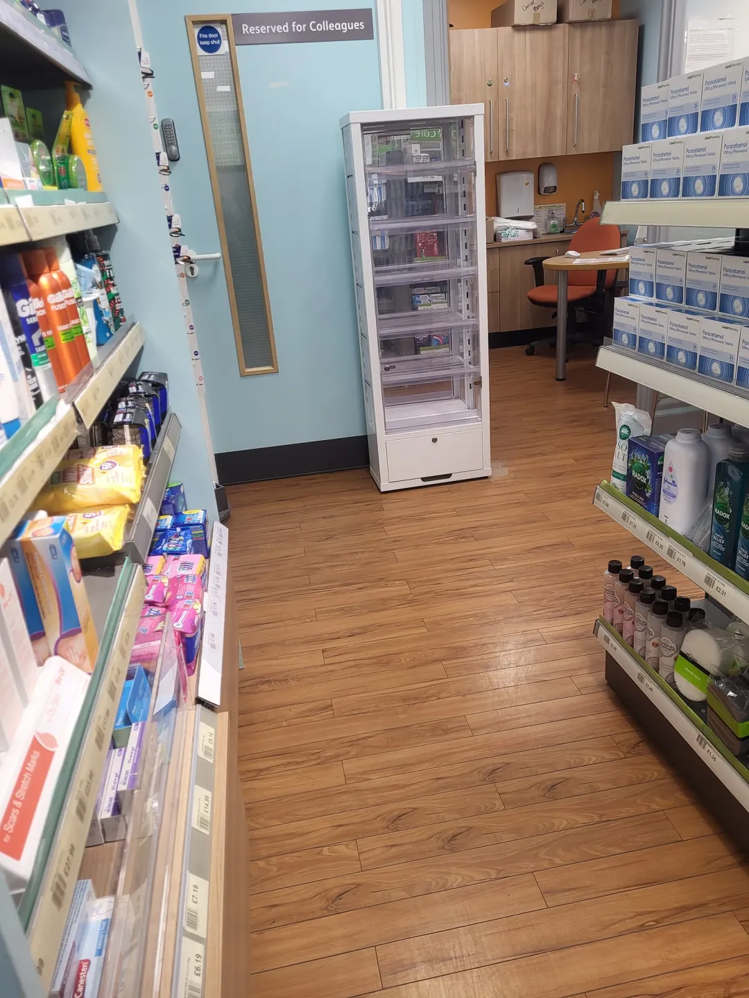Photo from Jayne's Baby Bank (main page), 22 Jan 2024: Thank you Allied Pharmacy in Waitrose Abergavenny for donating us a locable display cabinet for the silver and gold Jewellery 🌎🍼♻️