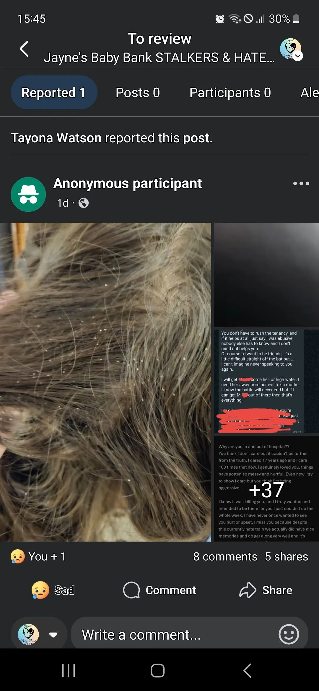 Photo from Jayne's Baby Bank STALKERS & HATERS Exposed: Plenty more videos where they came from Twatwarna so don't bother reporting posts to me - fuck off and go and delete all your fake websites,