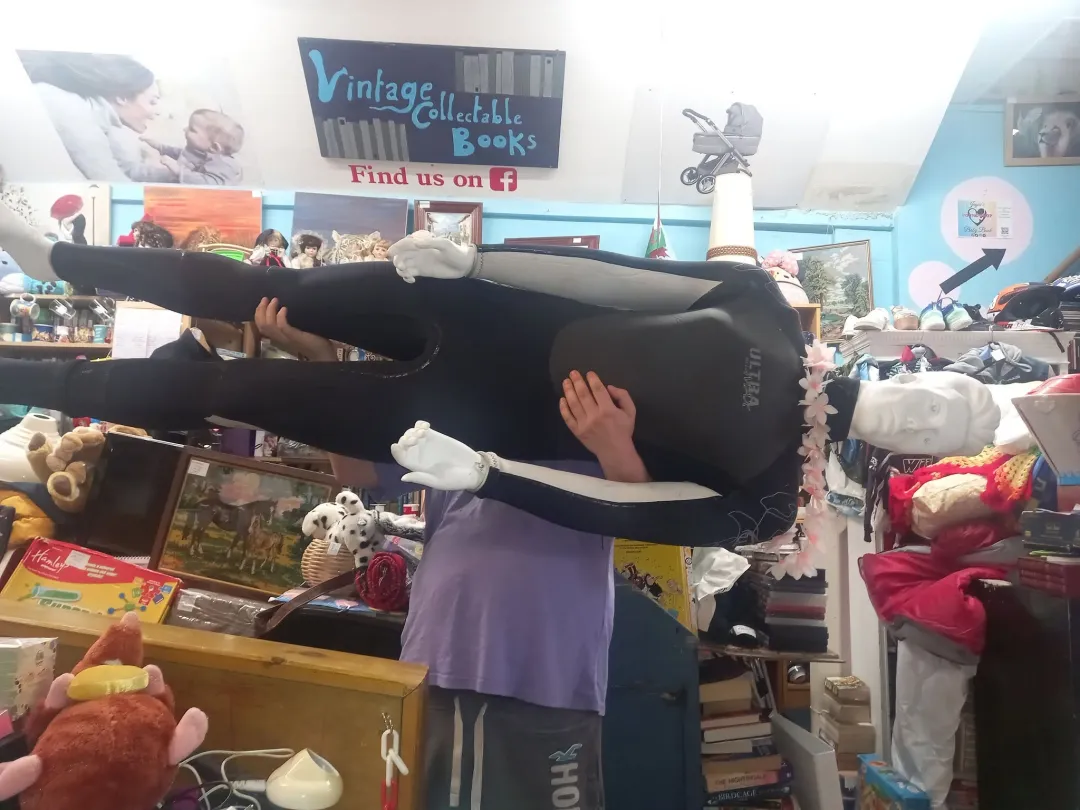 Photo from Jaynesbabybank Registered - cic: Moving surfer guy ready for the landlord to start the work on room 1 👍 - free £10 spend to the 1st person who spots his new location!