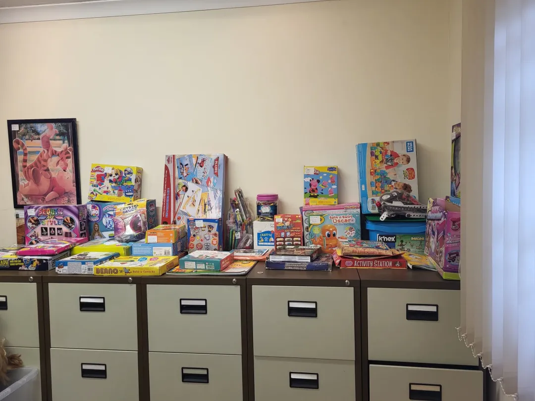 Photo from Jaynesbabybank Registered - cic, 28 Oct 2026: Helen and myself have been sorting out some craft items for our free children's and Mums craft clubs 👌