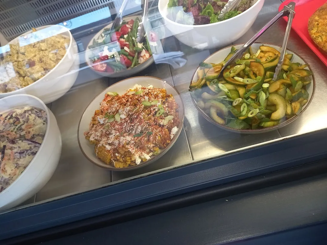 Photo from Jaynesbabybank Registered - cic, 11 Sep 2026: We picked up the cabinets in Canton and decided to have a bougie sal for breakfast 🥬🥒🌽🫑🍅🧀